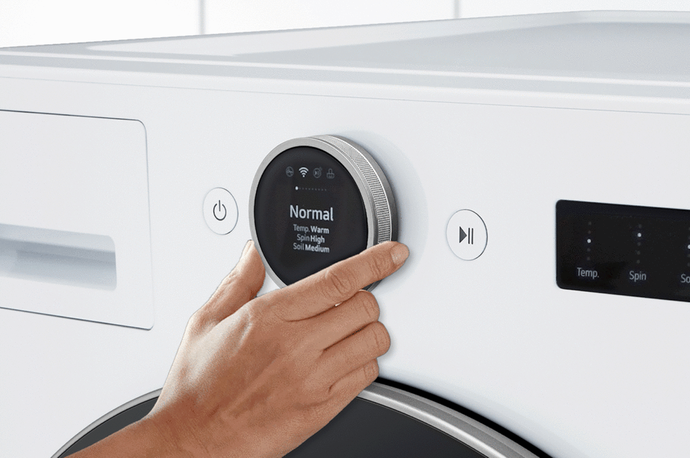 LG 27英寸宽 4.5 立方英尺 超大容量 前开式洗衣机 ENERGY STAR 白色款 WM5500HWA - 图片 2
