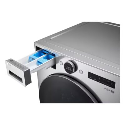 LG 27英寸宽 4.5 立方英尺 超大容量 前开式洗衣机 ENERGY STAR 银色款 WM5500HVA - 图片 5