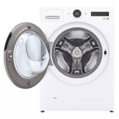 LG 27英寸宽 4.5 立方英尺 超大容量 前开式洗衣机 ENERGY STAR 白色款 WM5500HWA - 图片 6